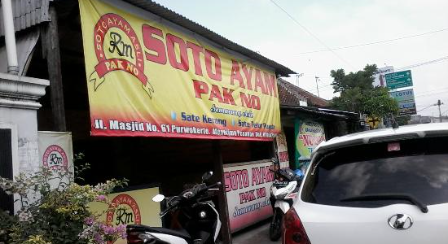 Soto Ayam Pak No Semarang