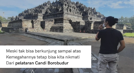 Candi Borobudur Dibuka 