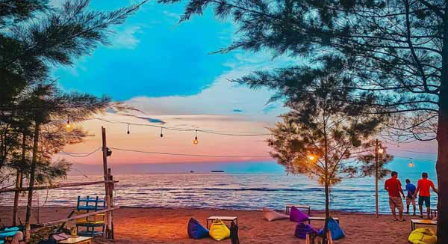 Sunset Pantai Batang