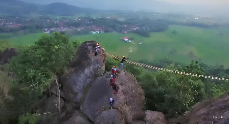 Drone View Bukit Rangkok