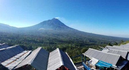 pemandangan di Ketep Pass Magelang