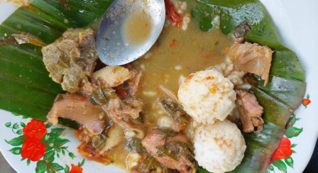 Nasi penggel khas Kebumen