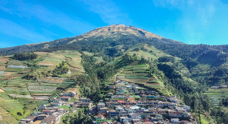 Pemandangan di Nepal van Java