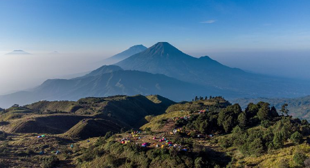 Gunung Prau di Kawasan Dieng