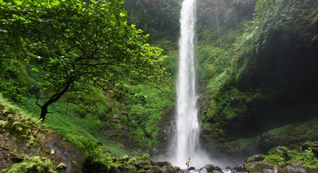 Curug Lojahan di Kabupaten Batang 