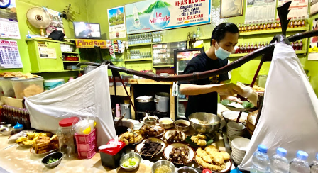 Tampilan Hidangan di Warung H. Sulichan