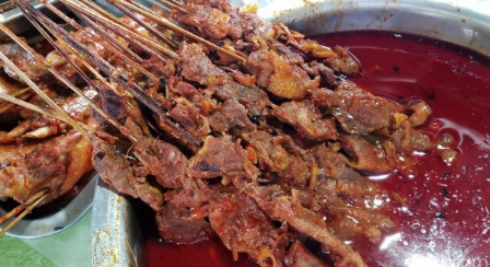 Sate Blengong Khas Brebes