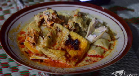 Lontong Lemprak Khas Batang