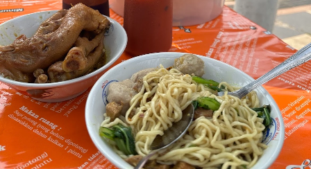 mie ayam ceker