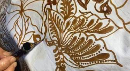 batik tuju rupa, salah satu motif batik khas Pekalongan yang kaya unsur flora dan fauna