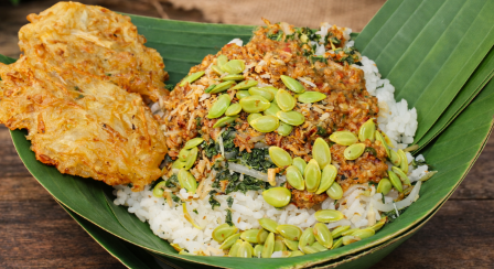 Sego Pager, kuliner khas Kecamatan Godong, Kabupaten Grobogan.